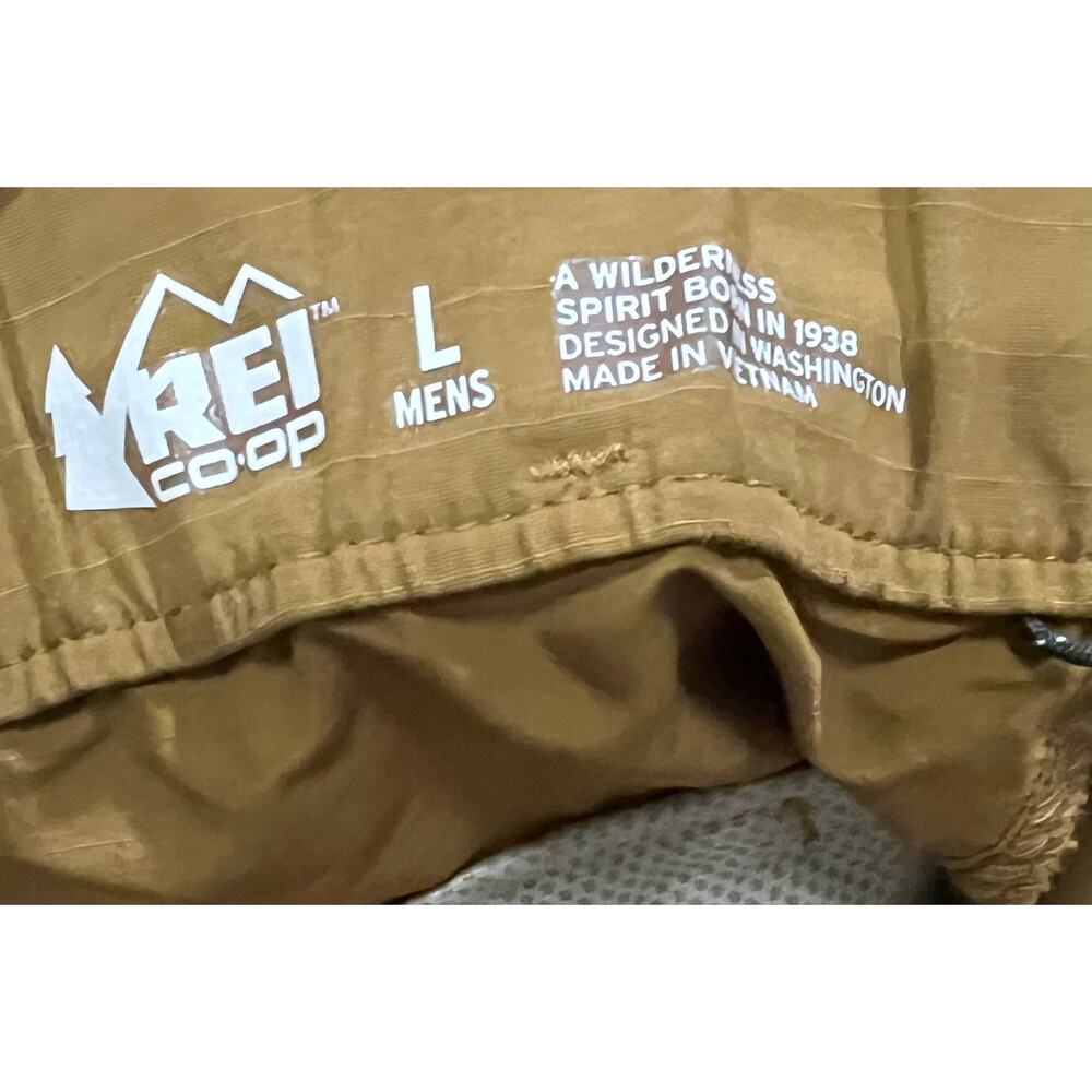 REI Co-op Sahara Amphib Shorts Mens L Clay Brown Belted Outdoor Hiking 6" - Picture 4 of 6